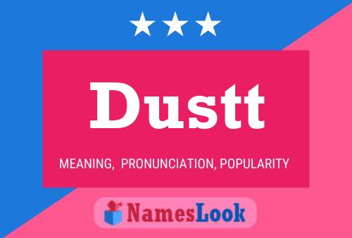 Dustt Name Poster