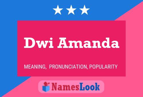 Dwi Amanda Name Poster