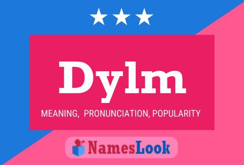 Dylm Name Poster