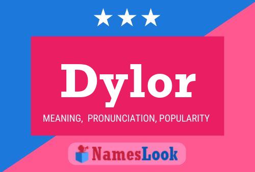 Dylor Name Poster