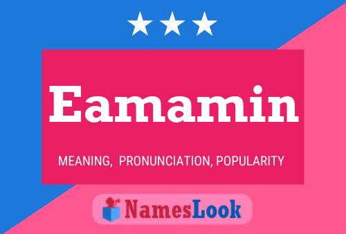 Eamamin Name Poster