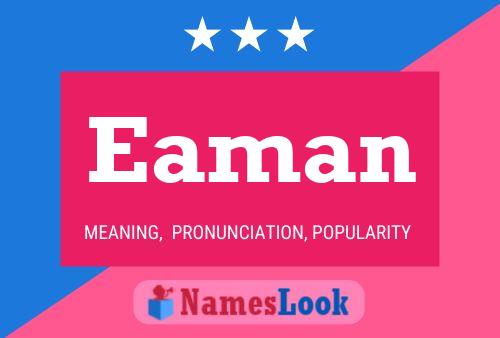 Eaman Name Poster