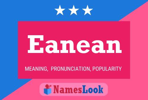 Eanean Name Poster