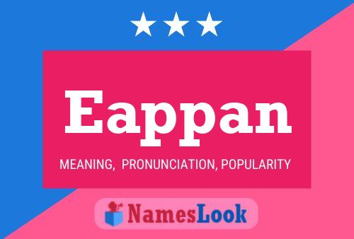 Eappan Name Poster