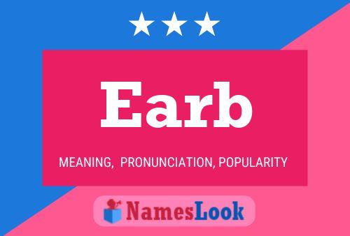 Earb Name Poster