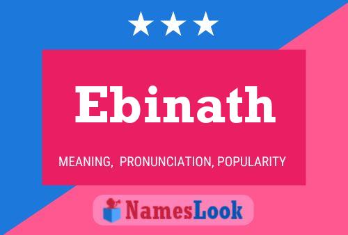 Ebinath Name Poster