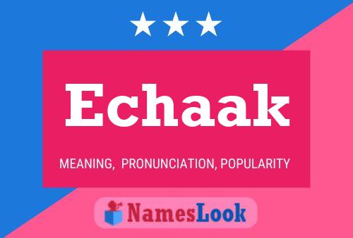 Echaak Name Poster