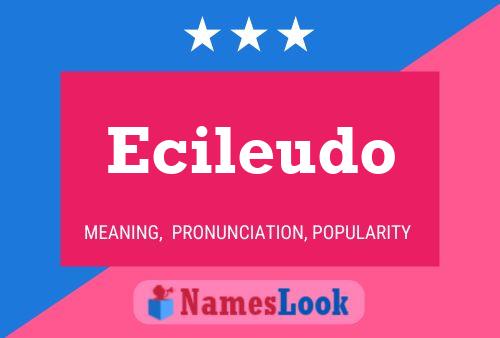 Ecileudo Name Poster