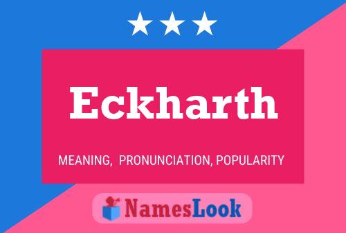 Eckharth Name Poster