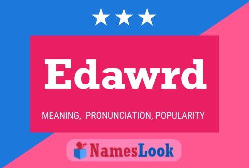 Edawrd Name Poster