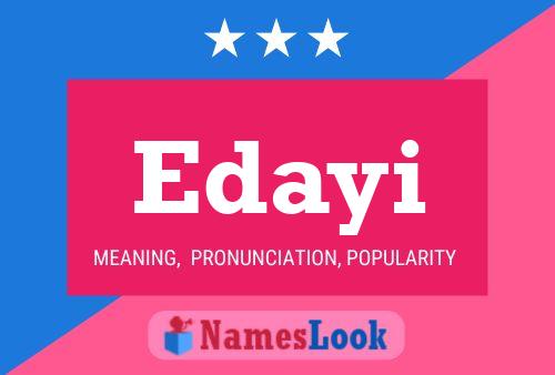 Edayi Name Poster