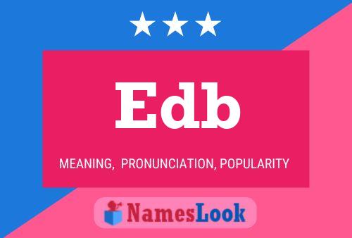 Edb Name Poster