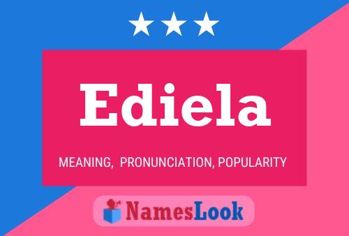 Ediela Name Poster