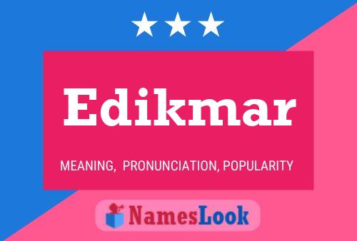 Edikmar Name Poster