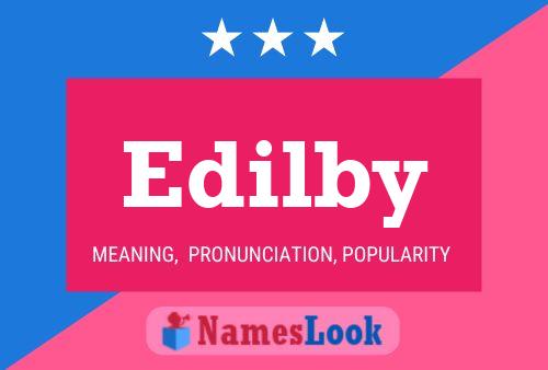 Edilby Name Poster