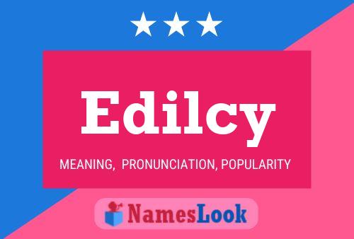 Edilcy Name Poster