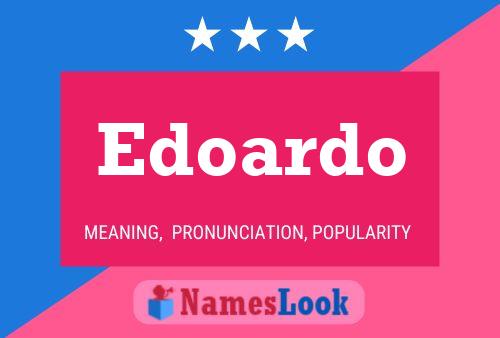 Edoardo Name Poster