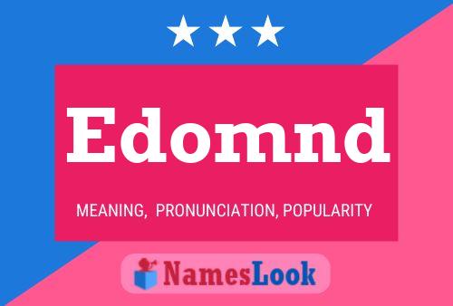 Edomnd Name Poster