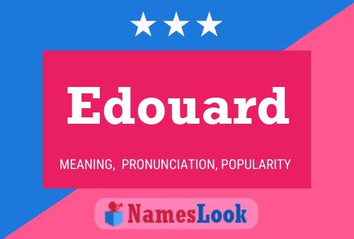 Edouard Name Poster