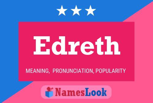 Edreth Name Poster