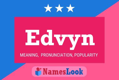 Edvyn Name Poster