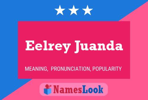 Eelrey Juanda Name Poster