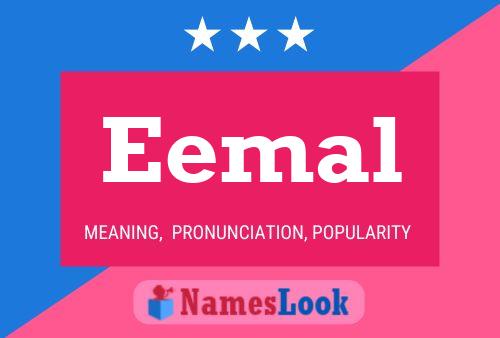 Eemal Name Poster