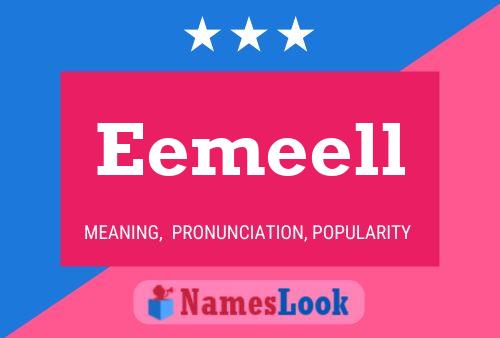 Eemeell Name Poster