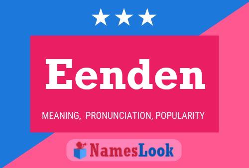 Eenden Name Poster