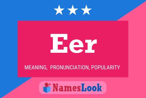 Eer Name Poster