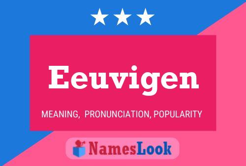 Eeuvigen Name Poster