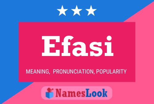 Efasi Name Poster