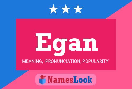 Egan Name Poster