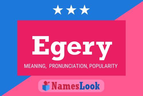 Egery Name Poster