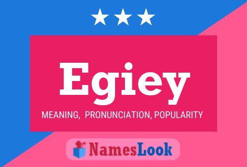 Egiey Name Poster