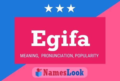 Egifa Name Poster