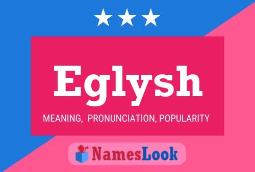 Eglysh Name Poster