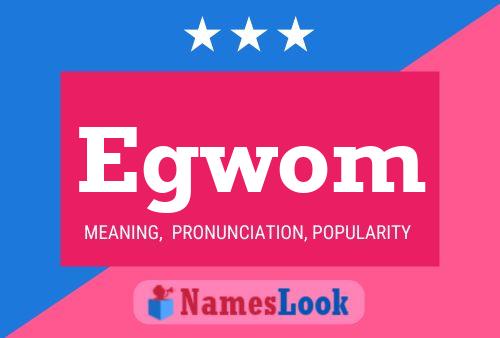 Egwom Name Poster