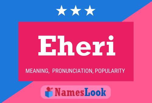 Eheri Name Poster