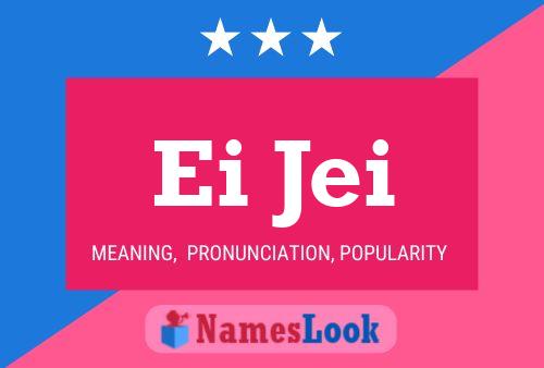 Ei Jei Name Poster