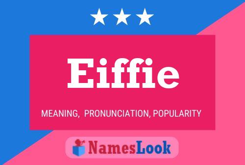 Eiffie Name Poster