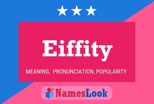 Eiffity Name Poster