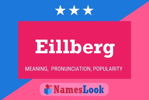 Eillberg Name Poster