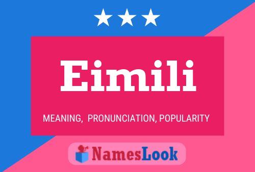 Eimili Name Poster