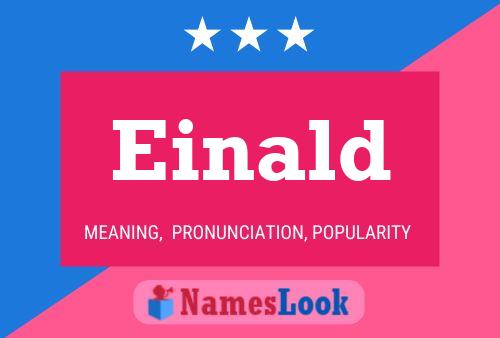 Einald Name Poster