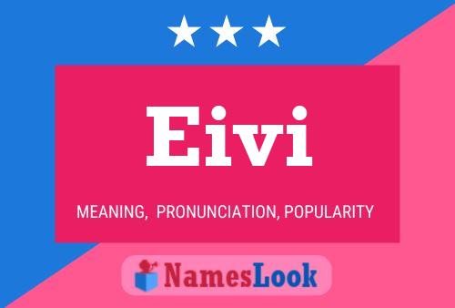 Eivi Name Poster