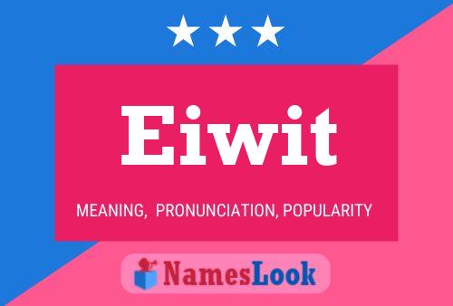 Eiwit Name Poster