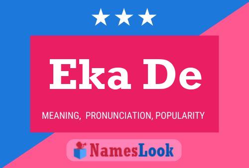 Eka De Name Poster