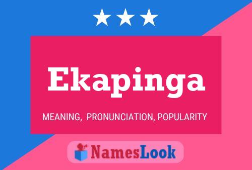 Ekapinga Name Poster