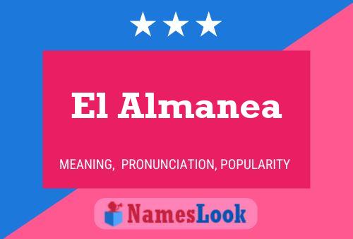 El Almanea Name Poster